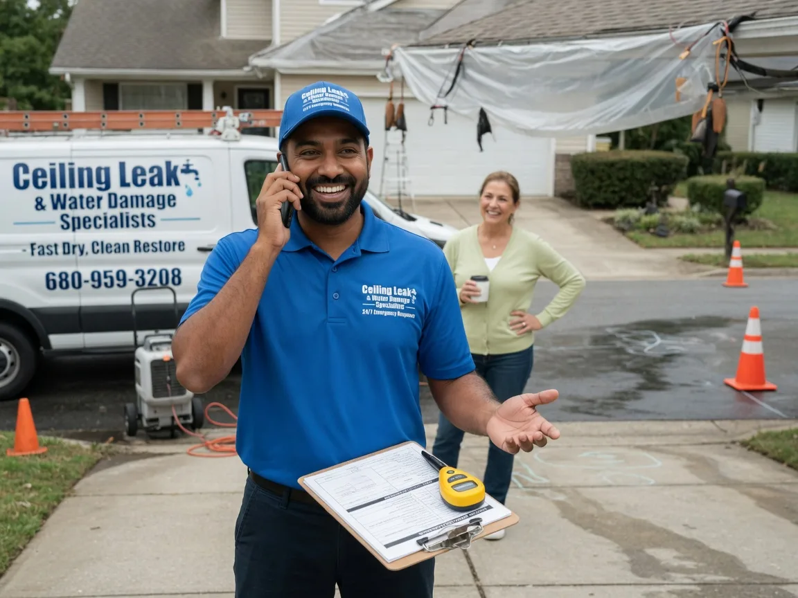 Ceiling Leak Cleanup Creston, WA FAQs